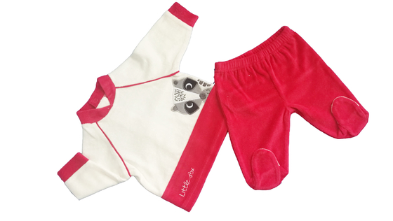 El bebé recién nacido de la manga larga crece la ropa unisex impresión o bordado del bebé del invierno