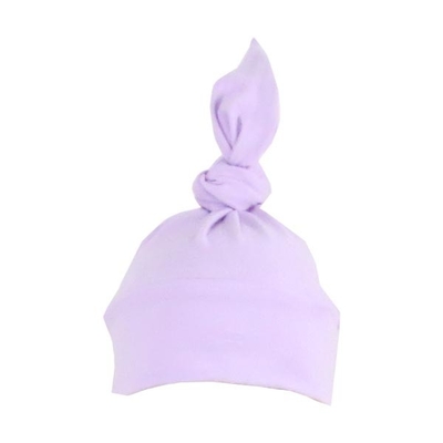 Casquillos infantiles del bebé del bebé del dispositivo de seguridad del 100% de los sombreros recién nacidos del algodón con color sólido de las impresiones