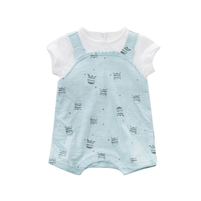 Pantalla unisex cómoda del desgaste del bebé que imprime el dispositivo de seguridad 100% del algodón 180G